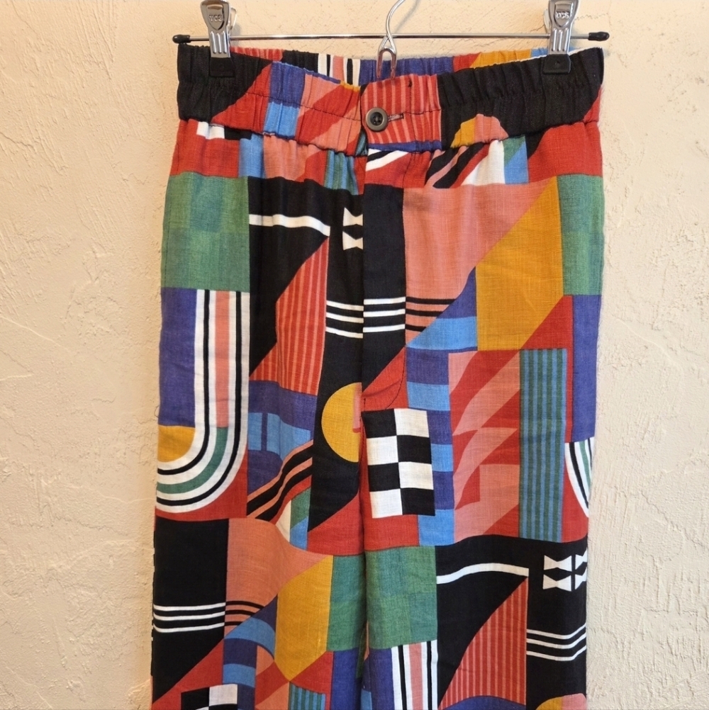 ❌️SOLD❌️ Nooworks Catalina Ansley Linen Pants XS - Picture 3 of 9